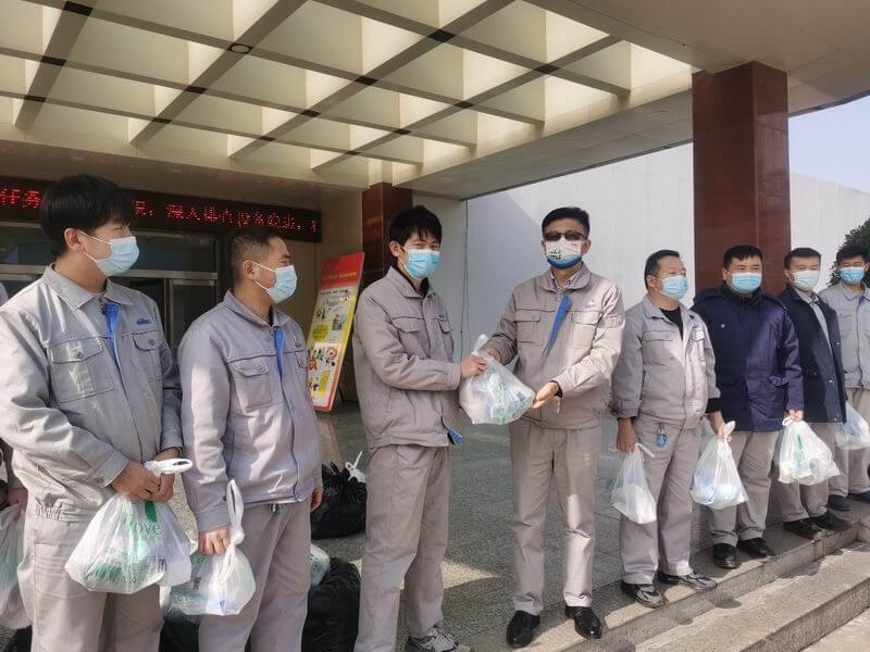 永利yl23455公司工会疫情期间关爱职工举措多