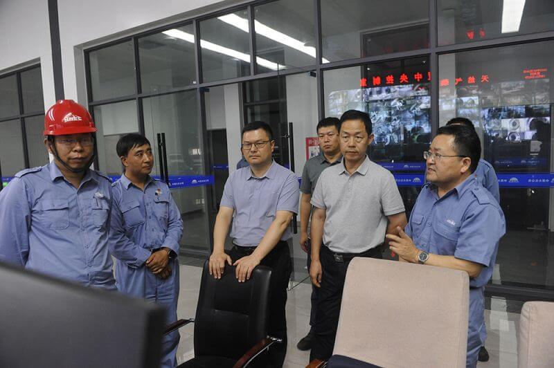 国家应急管理部到永利yl23455督导核查安全工作