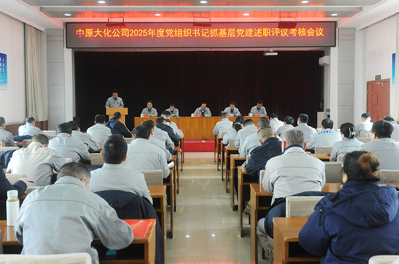 永利yl23455公司召开2025年度党组织书记抓基层党建述职评议考核会议